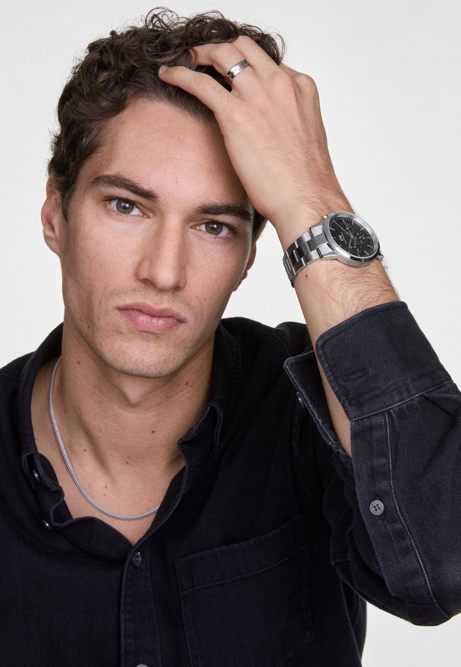 Daniel Wellington Iconic Orologi 42mm Stainless Steel (316L) Silver