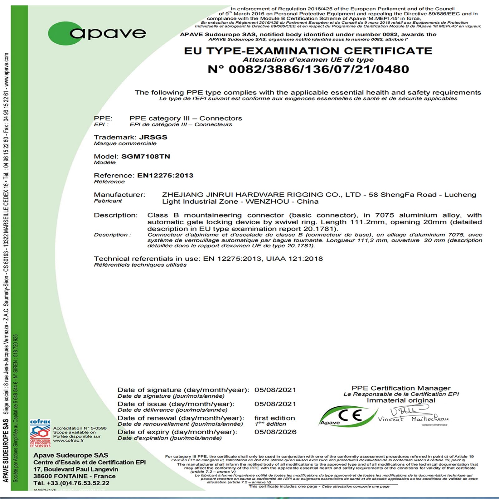 Lot De 3 Mousquetons D'escalade - Certifié BOORCA UIAA 25 KN - Mousquetons Haute Performance Pour L'escalade, La Descente En Rappel Et L'alpinisme, Le Sauvetage, Les Hamacs, Noir