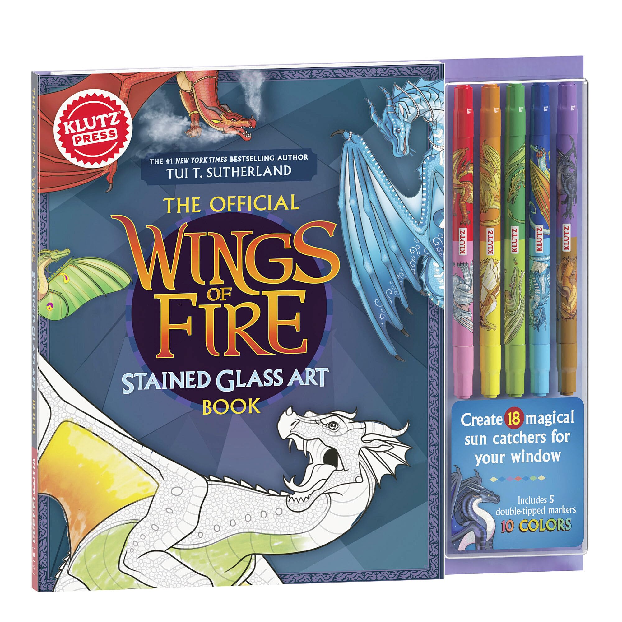 Wings of Fire Stained Glass Art Book (Klutz)