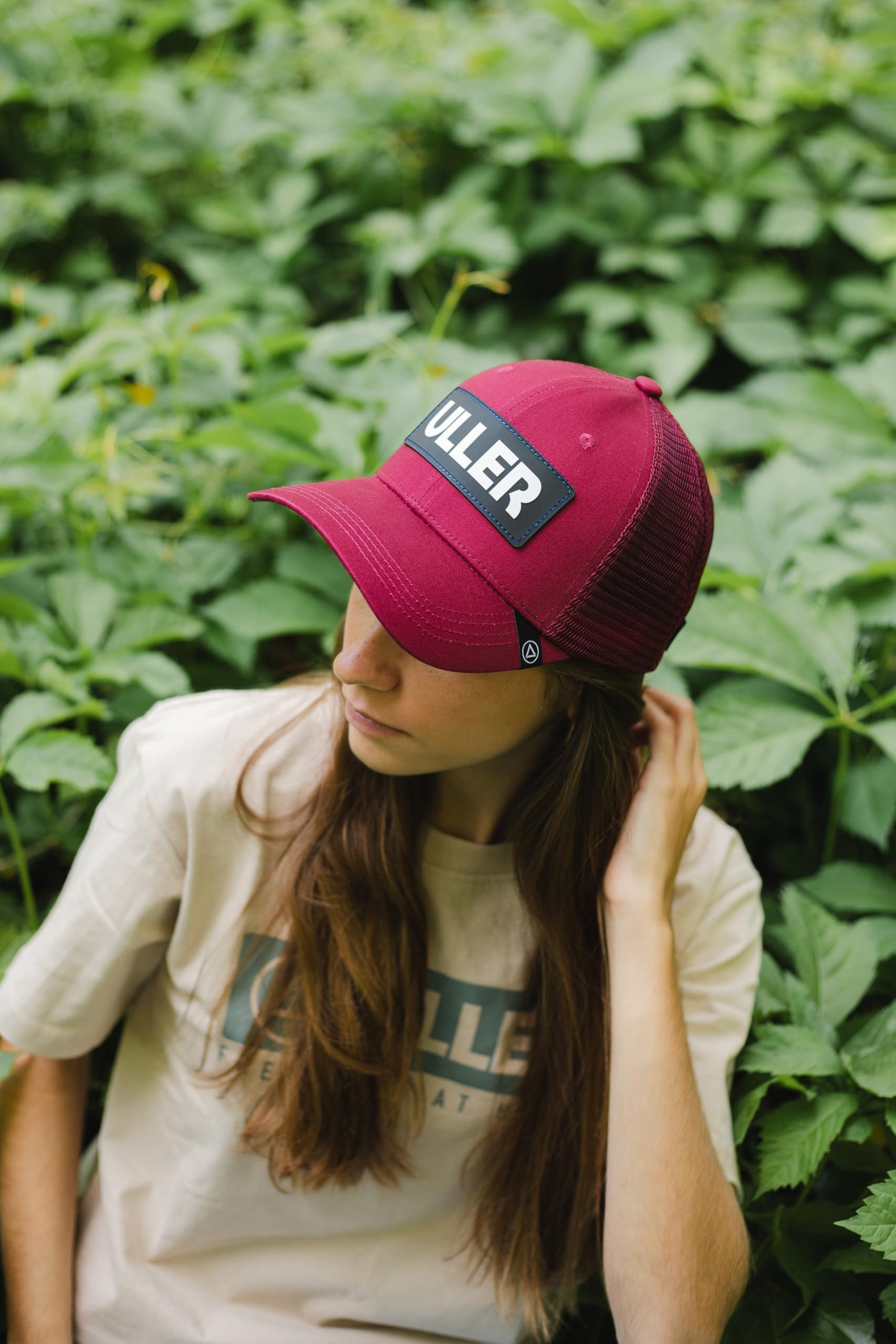 Uller Casquette Trucker pour homme et femme avec fermeture réglable – Casquette de surf en maille avec visière incurvée