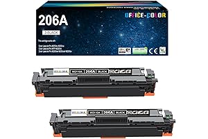 Premium 2-Pack for HP 206A Black Toner Cartridge