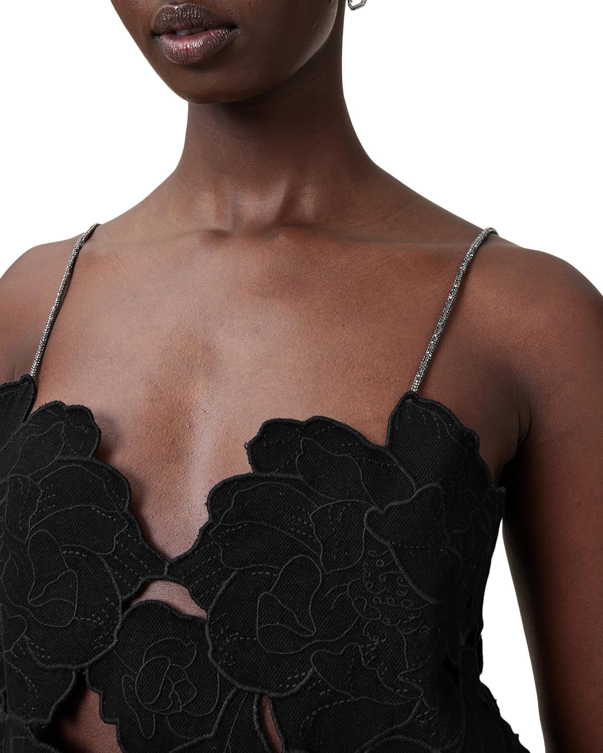 AllSaints Women's Flora Emb Top - Image 4