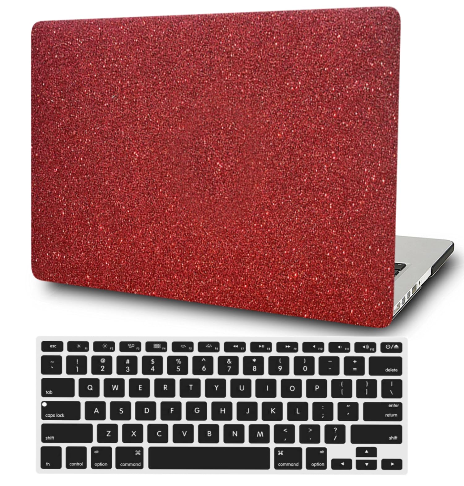 FFBOFFC Laptop Shell Compatible with MacBook Pro 15 Inch Case 2019 2018 2017 2016 Release Model A1990 A1707 with Touch Bar Touch ID, Leather
