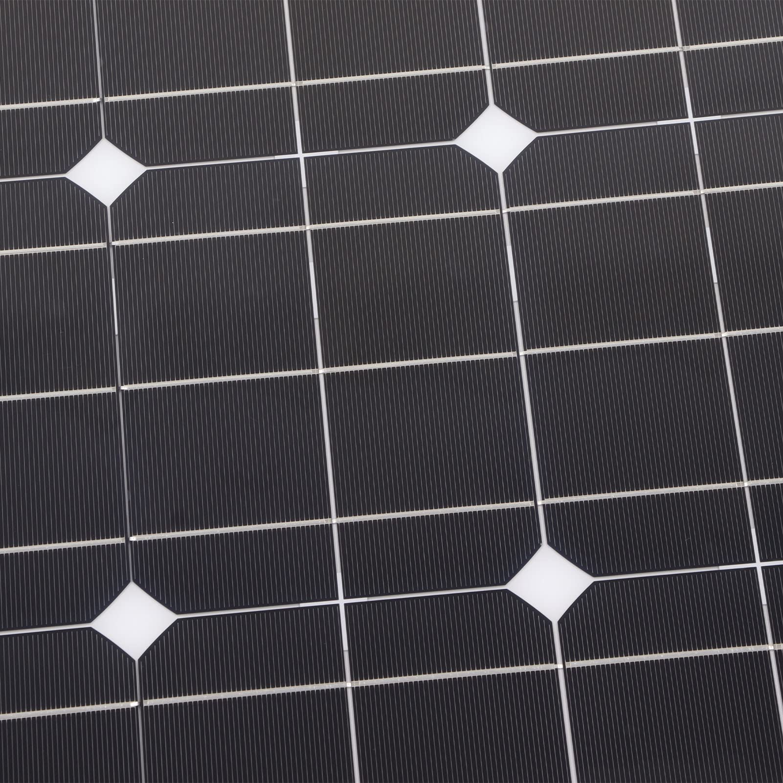 Garosa Panel Solar Flexible, Panel de Carga Solar Monocristalino 90 W 16 V Ligero Plug and Play para Exteriores RV Coche, Fácil Carga para Viajes Camping Uso