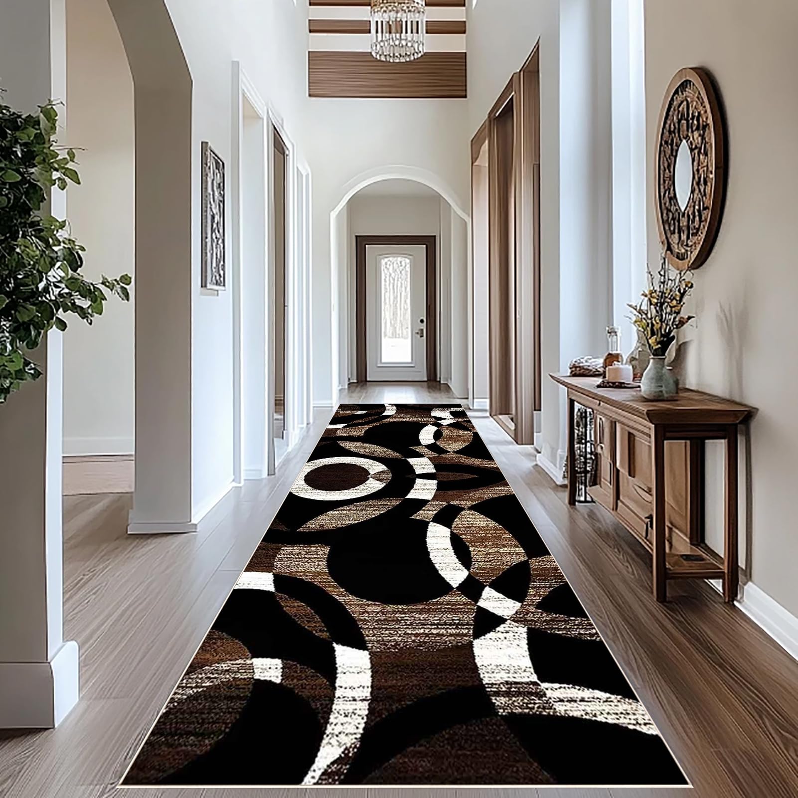 Runner Rug for Hallway Long Carpet Runners Hall Runner kitchen runner rug Washable Non Slip Runners for Hallways 40 x 70 cm Absorbent Door Mats Corridor Rug Runner for Entryway for Hallway Laundry