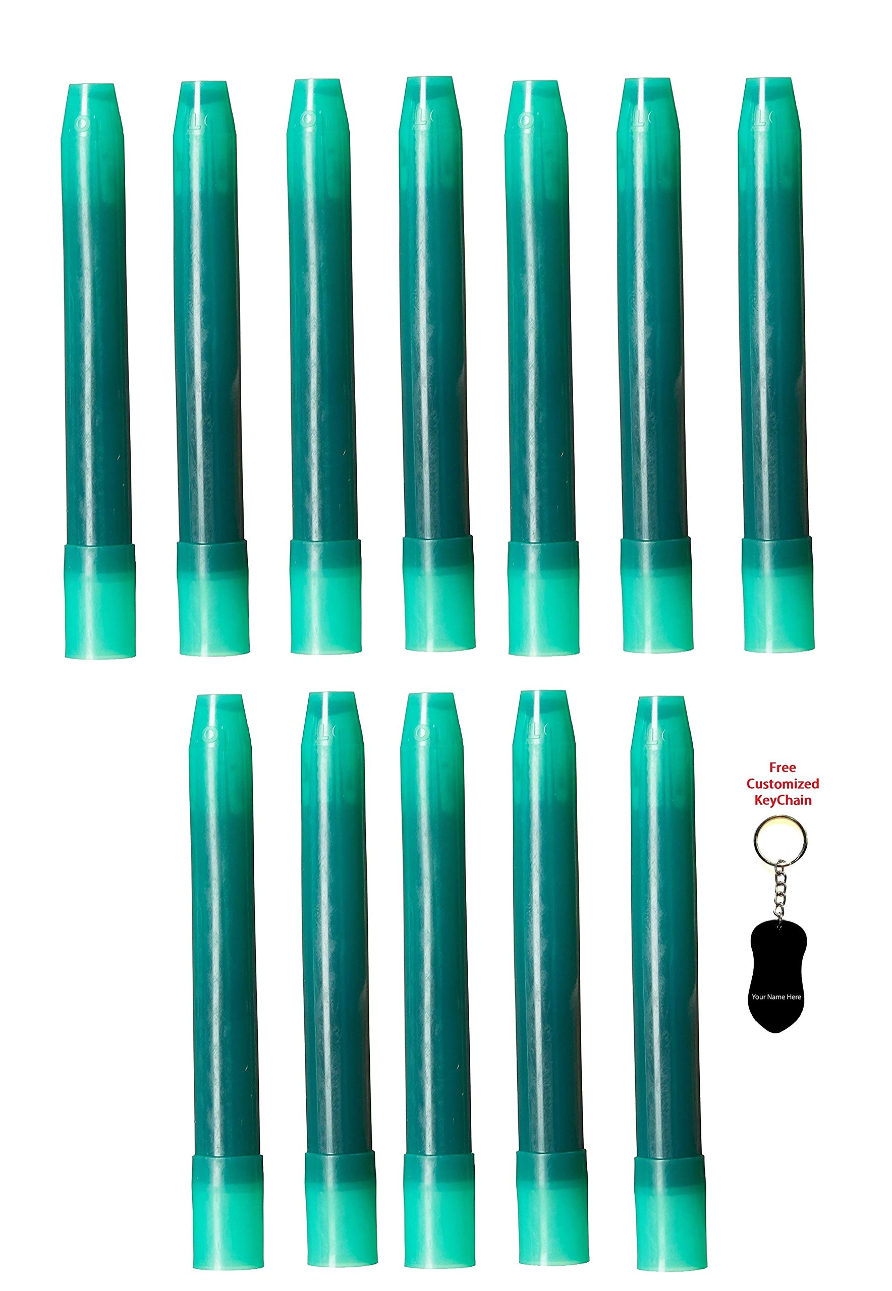 Pilot Cartridge for V7 Green ink Pack of 12pcs (Free Key-Chain)