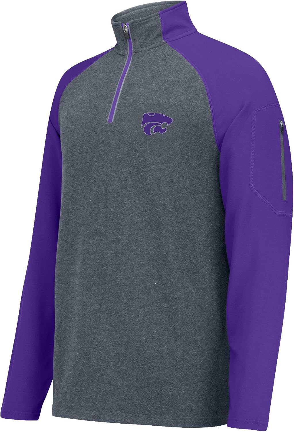 J America NCAA mens Alpha 1/4 Zip Sweatshirt