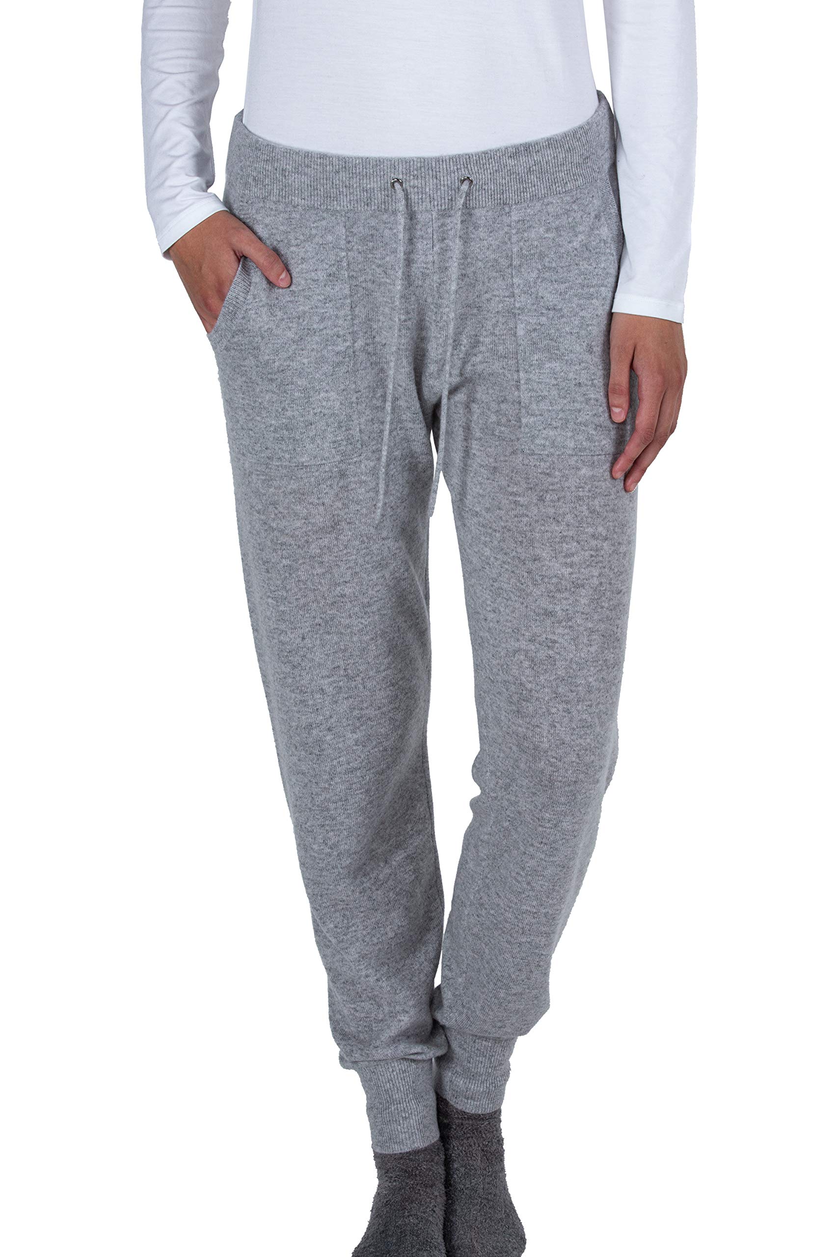 JENNIE LIU Cashmere Joggers