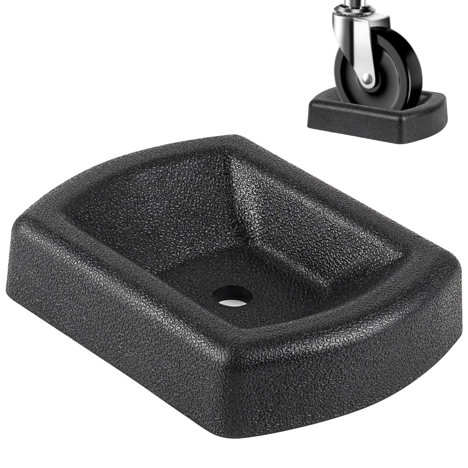 Liqmeiivre Gumowa stacja dokująca do przyczepy, wytrzymały korek do koła podnośnika pasuje do kółka 15 cm, stabilizator koła do przyczepy podróżnej, do kampera, łodzi, kampera i przyczep kempingowych