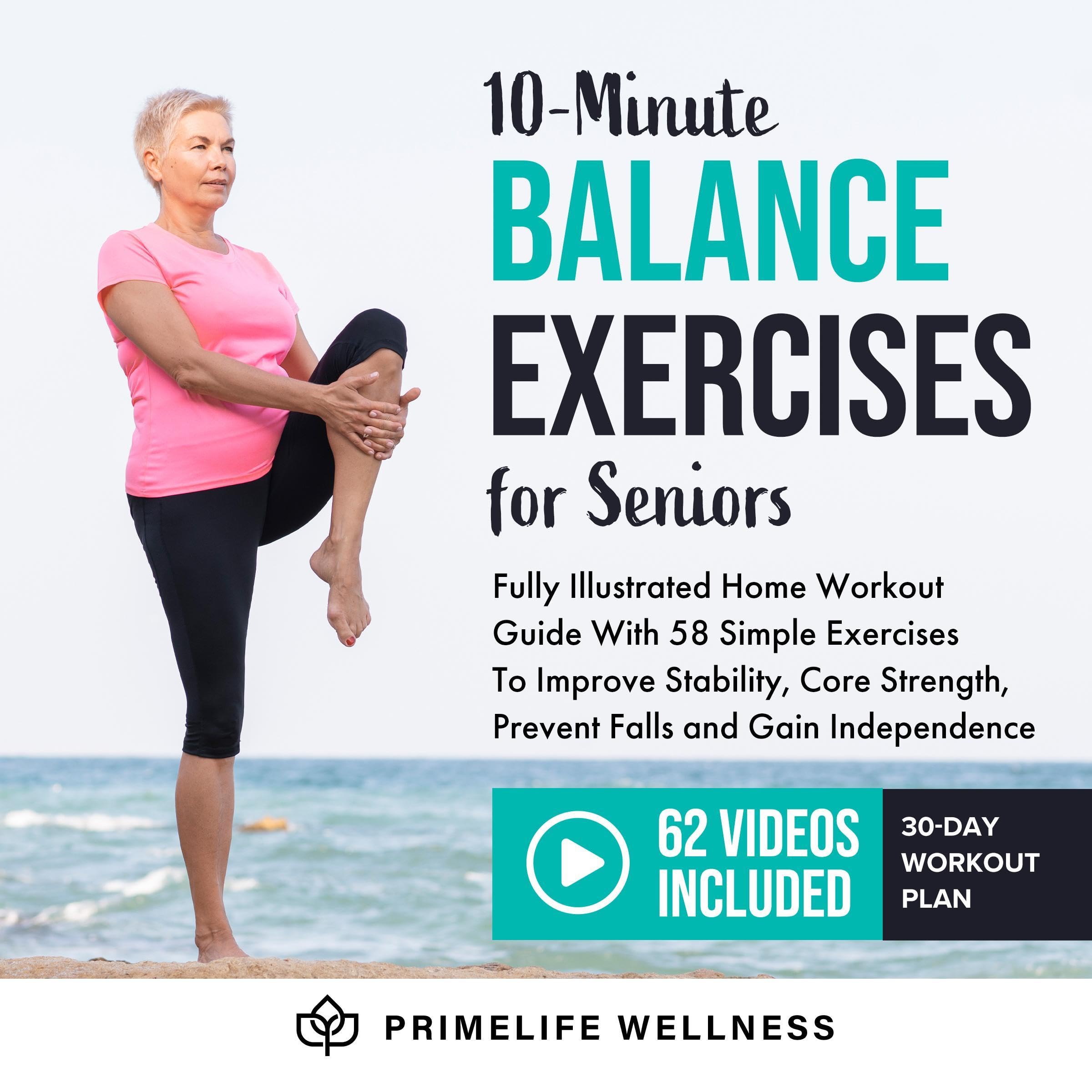 Cover art for 10-Minute Balance Exercises for Seniors