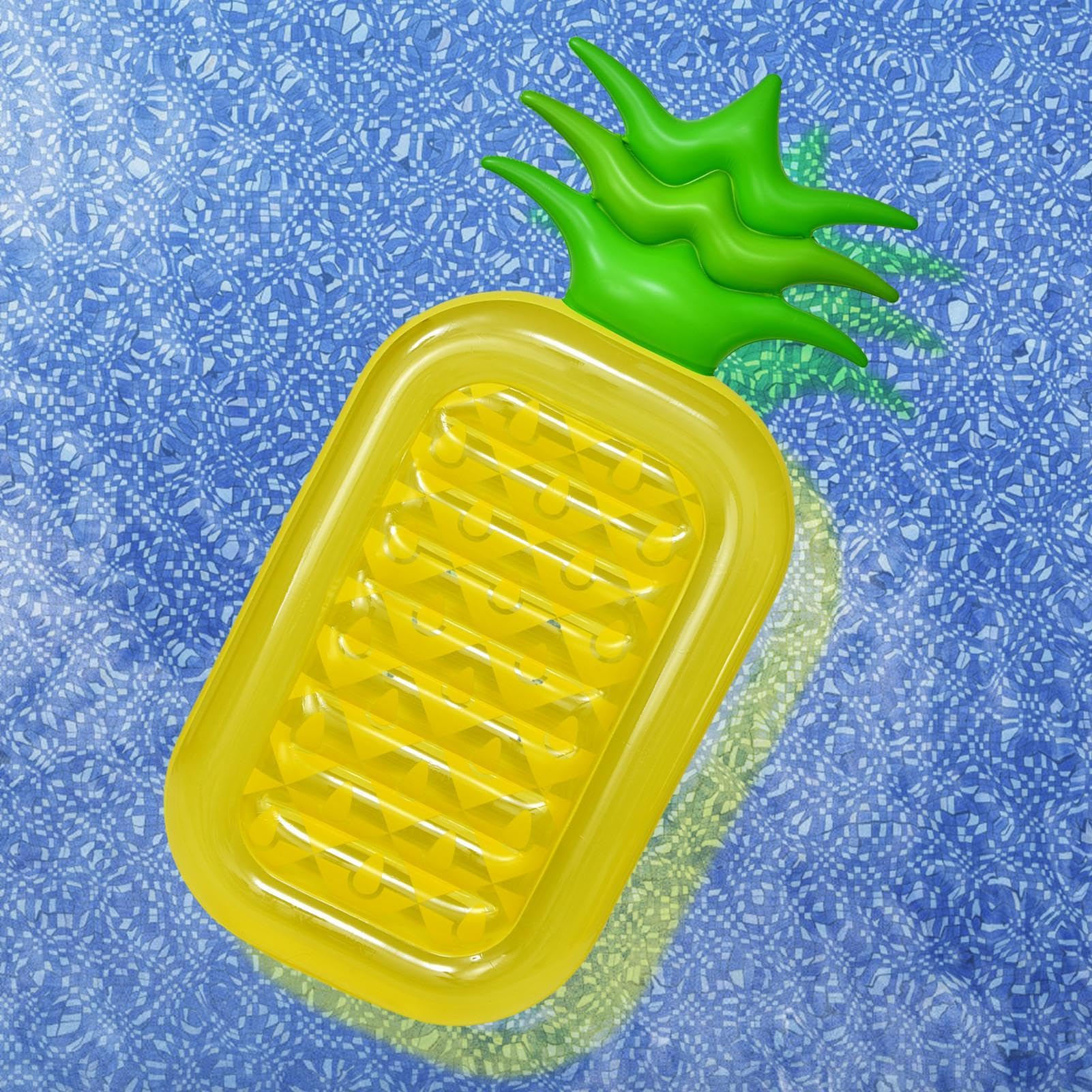 Flotadores inflables para piscina de piña – Balsas flotantes, Grand