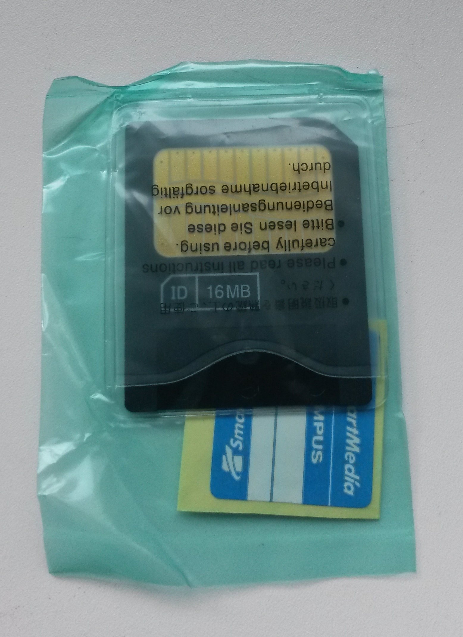 Amazon.com: Olympus SmartMedia - Flash memory card - 16 MB