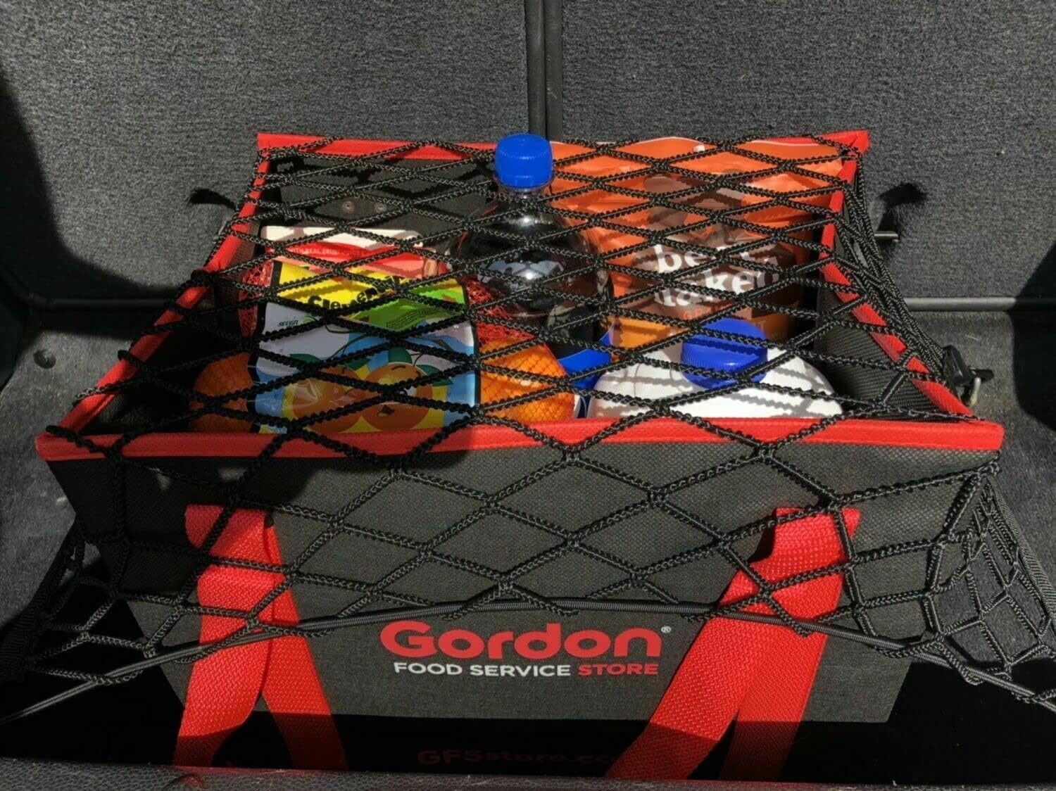 Trunk Organizer Cargo Net for MINI COOPER R50 R52 F55 F56 – Floor Style Cargo Net for Hatchback - Premium Mesh Elastic Car Trunk Organizer Vehicle Carrier Storage – Compatible with R50