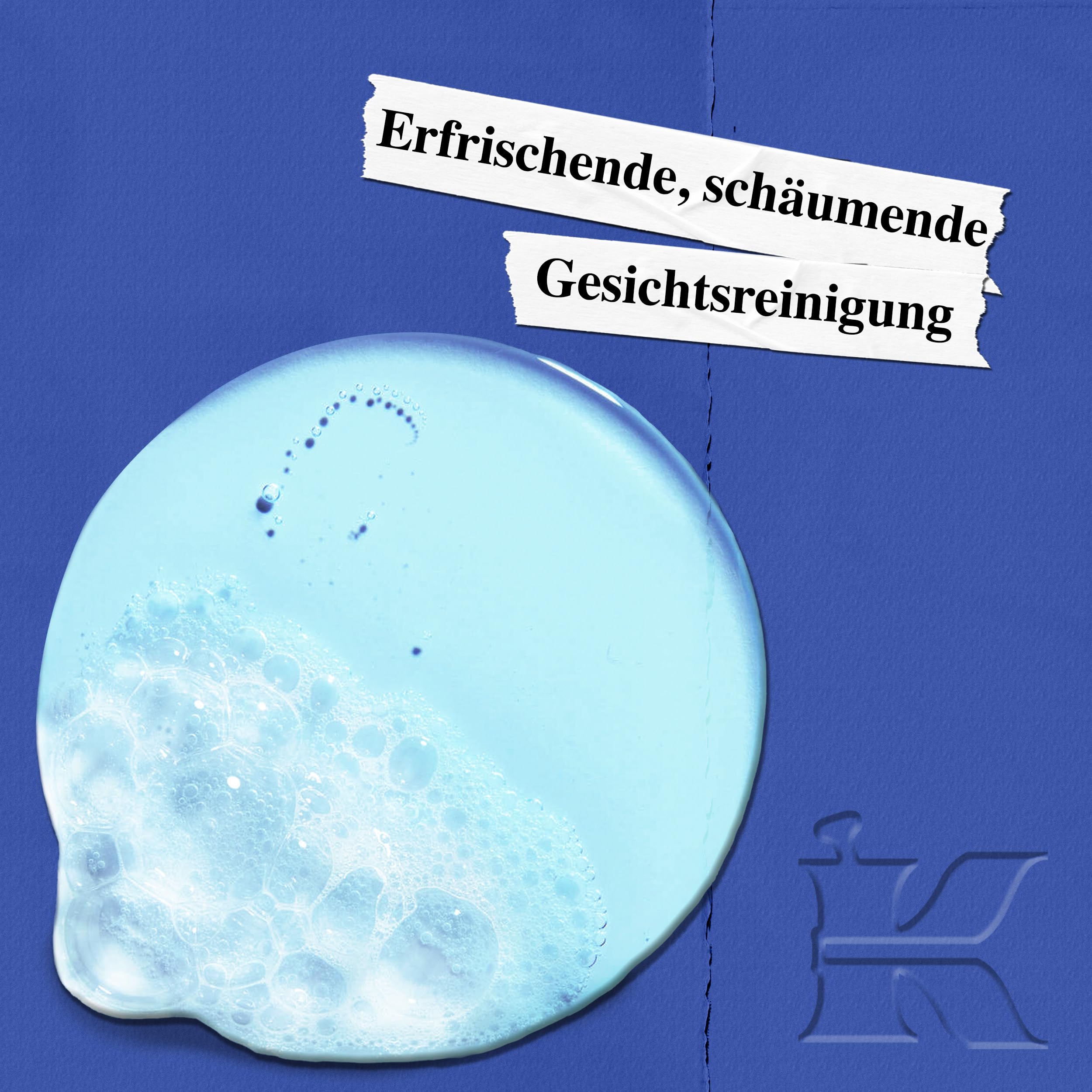 KIEHL'S Facial Fuel Energizing Face Wash, erfrischendes Reinigungsgel mit Koffein und Menthol für gestresste Männer-Haut, hautberuhigend, koffeinhaltig