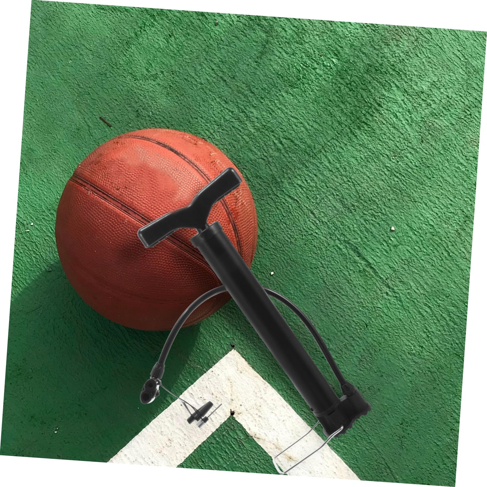 HANABASS 5piezas Bomba De Aire Portátil para Balones y Bicicletas Inflador Ligero para Baloncesto De Yoga y Diseño Compacto y Fácil De Usar para Hogar y Actividades Deportivas