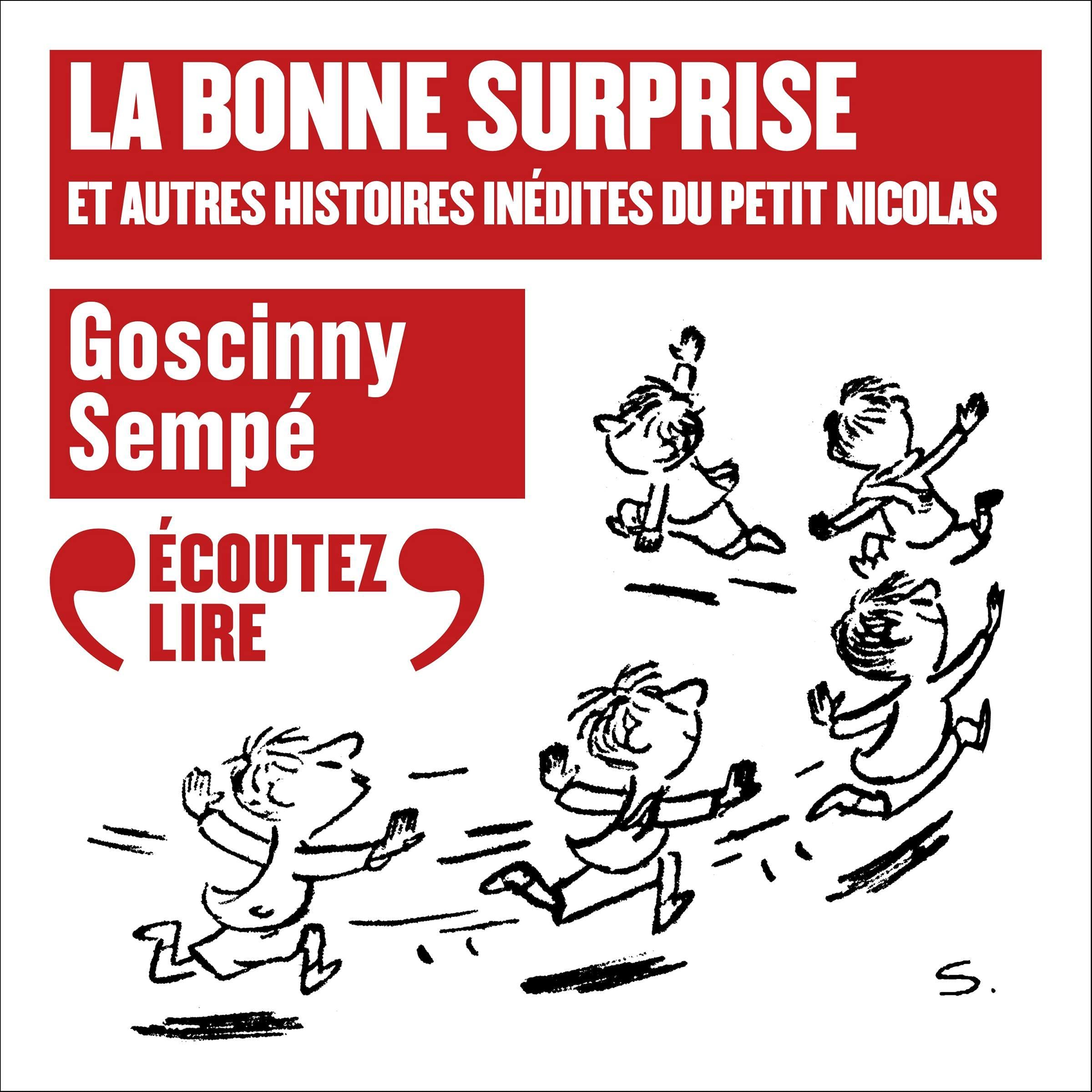 Cover art for La bonne surprise et autres histoires inédites du Petit Nicolas