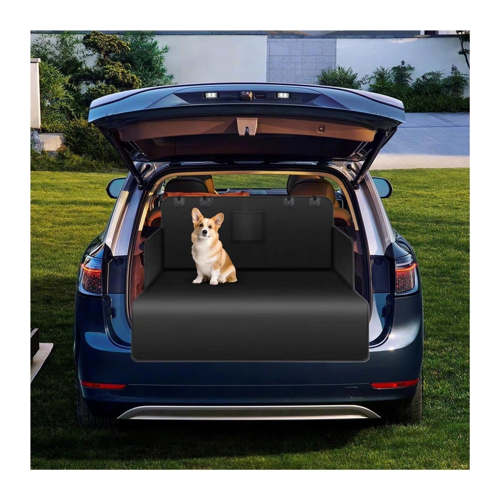 Coche Protector Cubre Maletero Funda De Tela Oxford Para Asiento Coche Perro, Forro Carga Para SUV, Impermeable, Suministros Internos Para, Alfombrilla Para Maletero