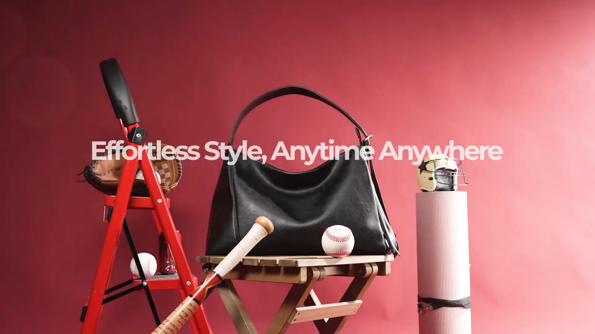 Bolso Hobo para mujer color café de gran tamaño miniatura 7