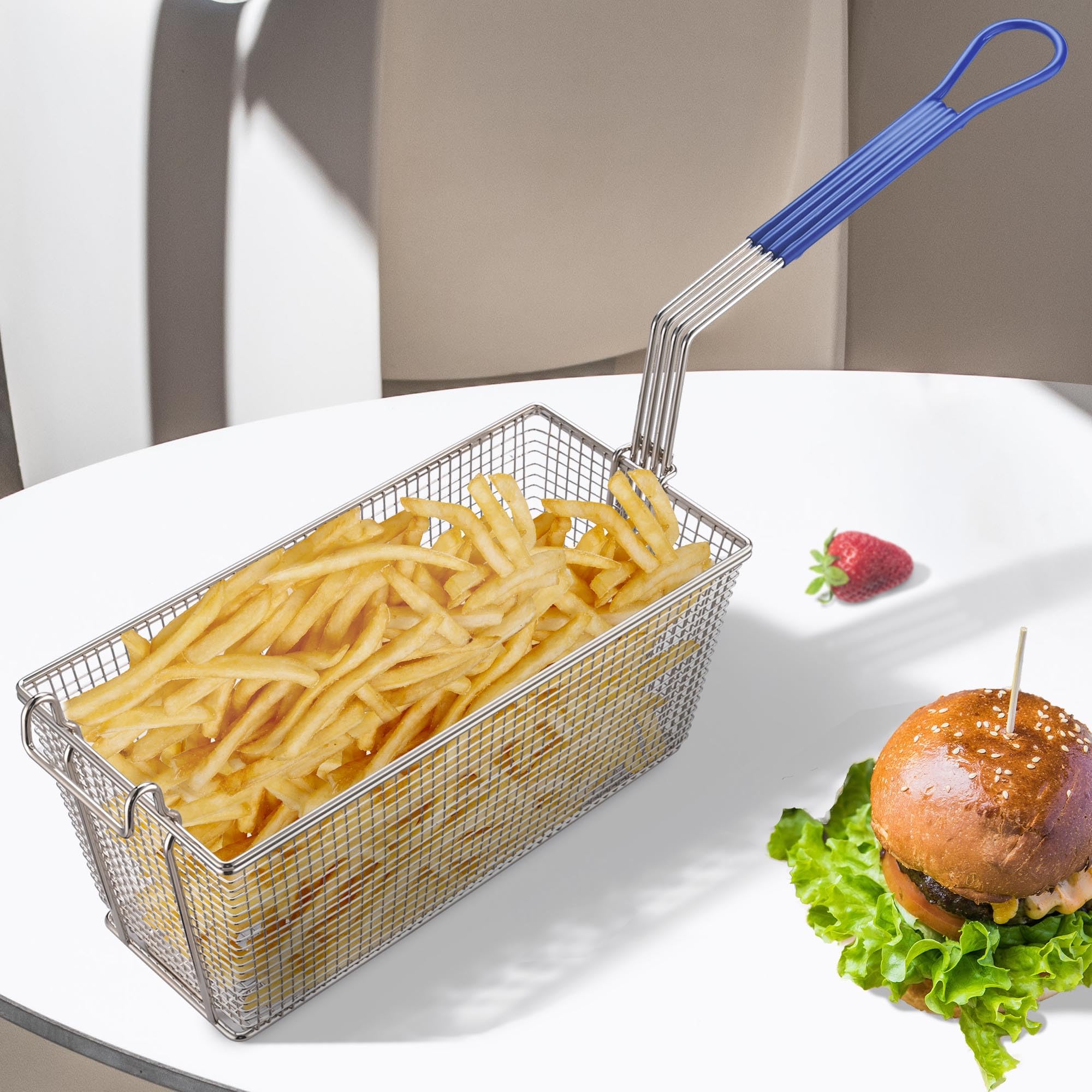 WeChef 4Pcs Deep Fryer Baskets 13