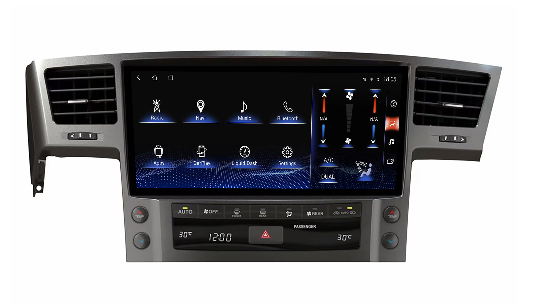 タッチパネル　オーディオ Amazon.com: Android Car Radio Multimedia System for Lexus LX LX