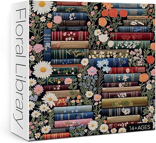 Rompecabezas vintage de 1000 piezas para adultos, hermoso rompecabezas de plantas de flores silvestres, rompecabezas únicos y difíciles de bordar