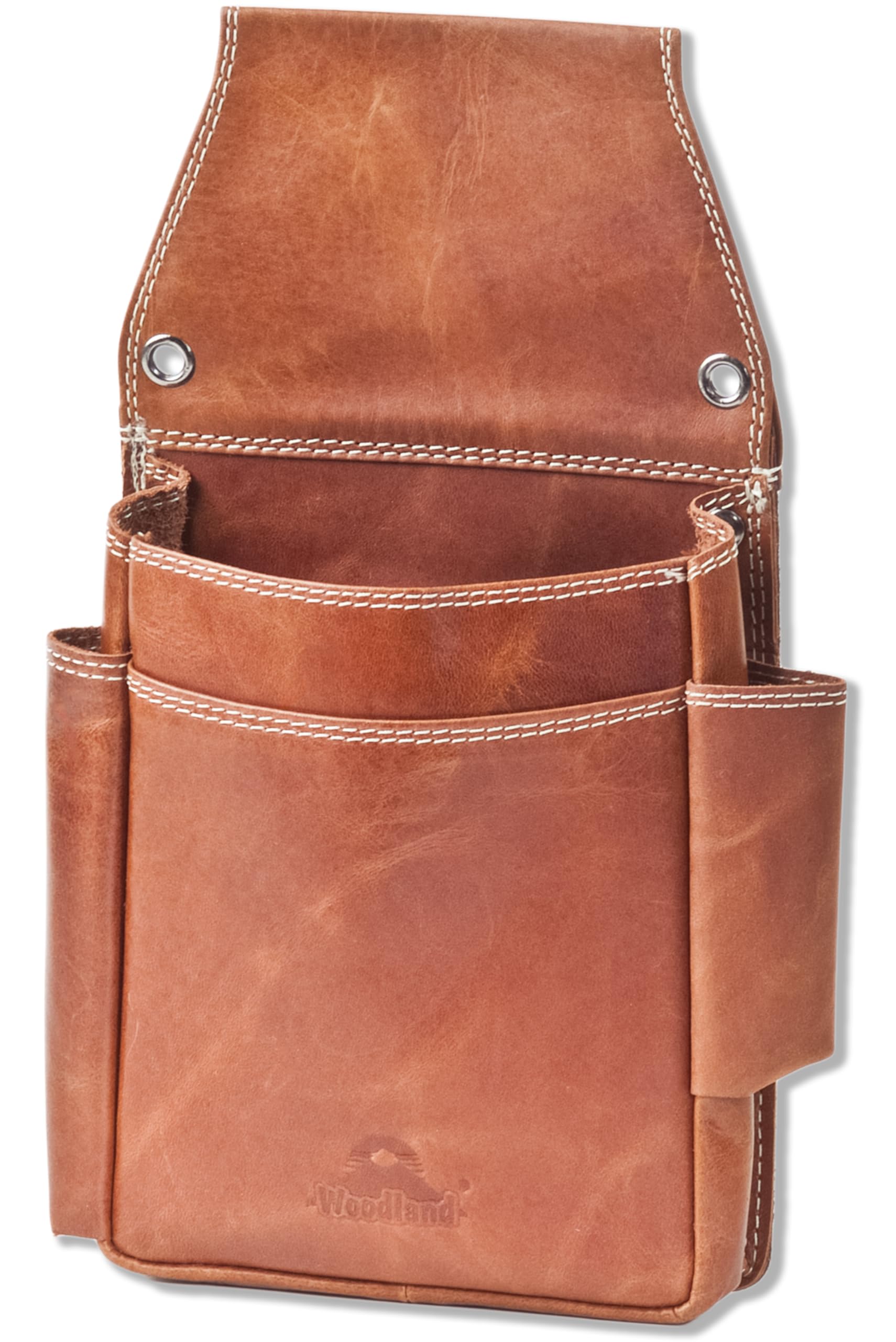 Woodland® Robustes Profi-Kellnerbörsen-Holster aus weichem, naturbelassenem Büffelleder