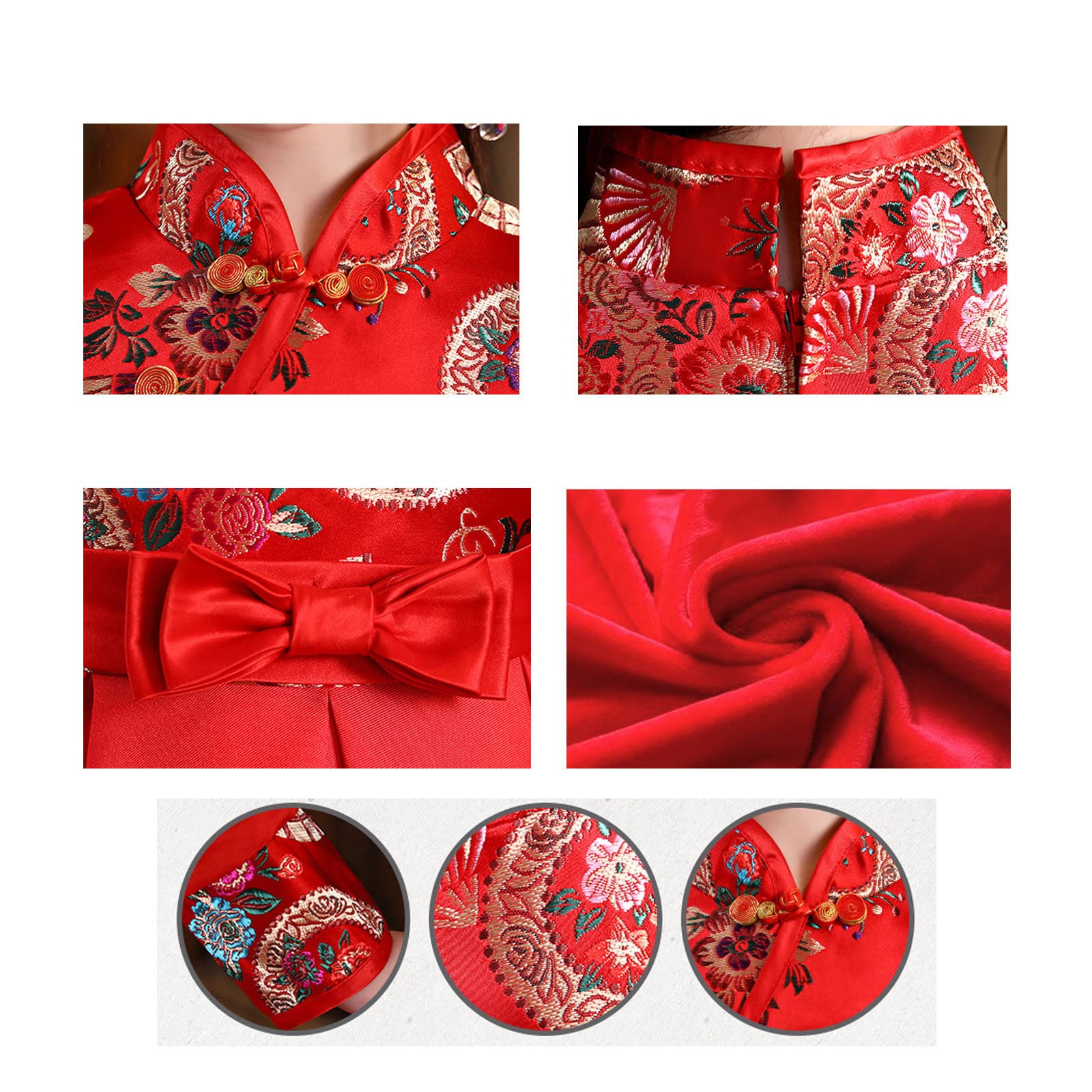 Robe de princesse Lune chinoise pour tout-petit - Robe et jupe pour bébé et enfant