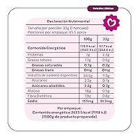 Vista 6 de Mezcla de panqueques y waffles sin gluten MORAMA, 14.1 onzas, vegana, sin lácteos y saludable para panqueques con ingredientes naturales