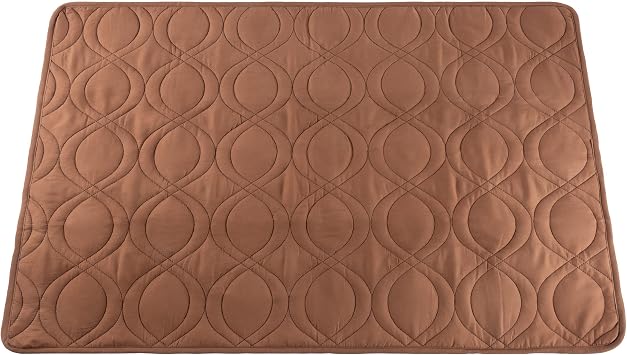 PETMAKER Waterproof Pet Mat - 36x28 Partial Couch Covers for Dogs, Cats, or Kids - Quilted Non-Slip Furniture Protector Pad Brown