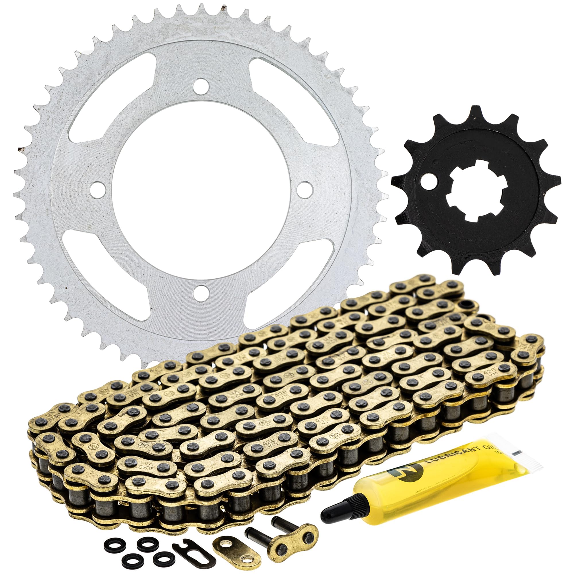 Amazon.com: NICHE Drive Sprocket Chain Combo for Kawasaki KX100