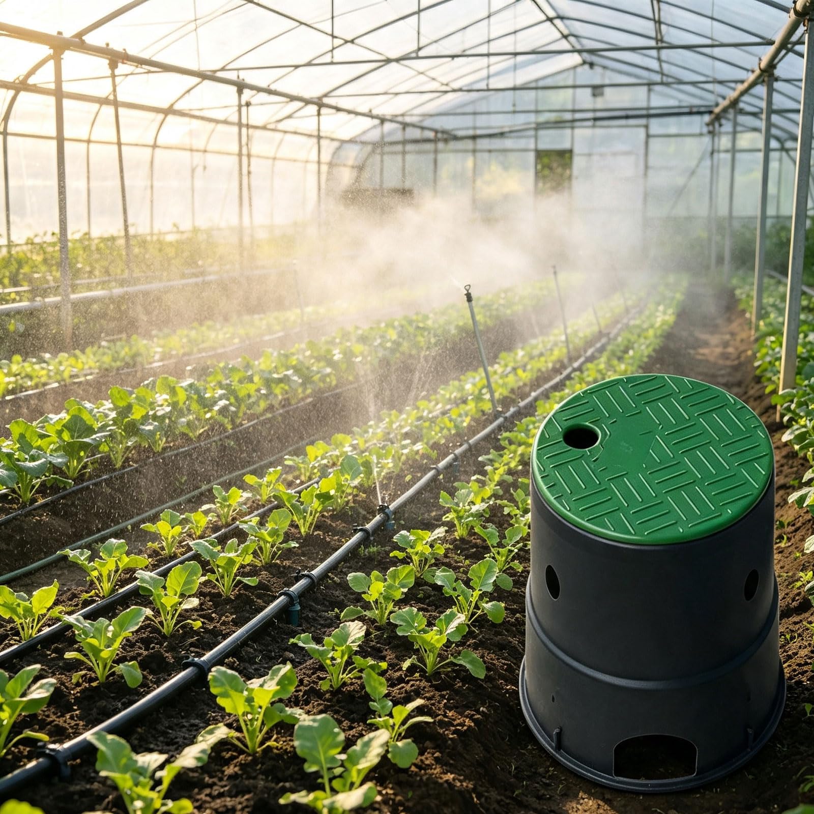 Scatola Copertura per irrigazione Custodia in Resina con