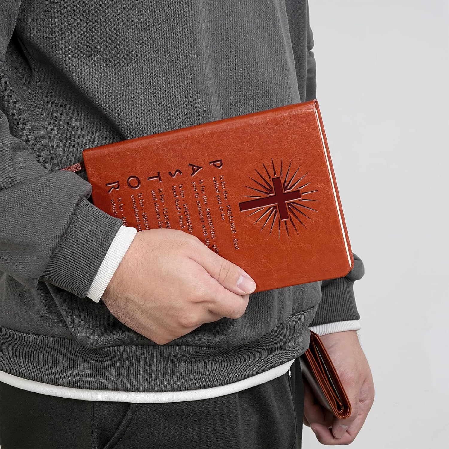 Pastor Gifts Pastor Leather Journal Notebook Pastor Appreciation Gifts Christian Gifts Minister's Gift Pastor Definition Notebook Birthday Gift (Hardcover-Pastor-2) - Image 6