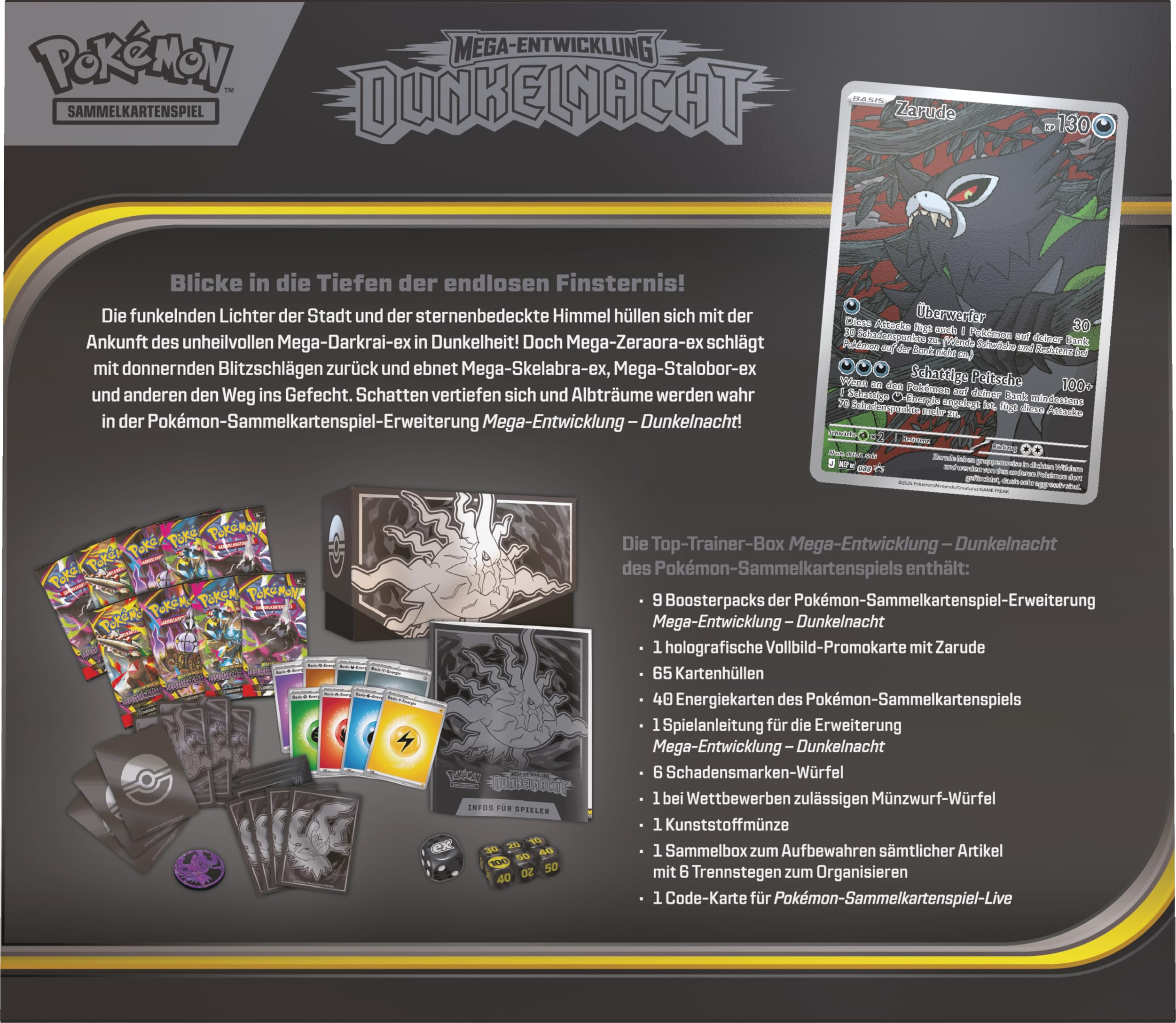 Pokémon (Sammelkartenspiel), PKM ME05 Top-Trainer-Box