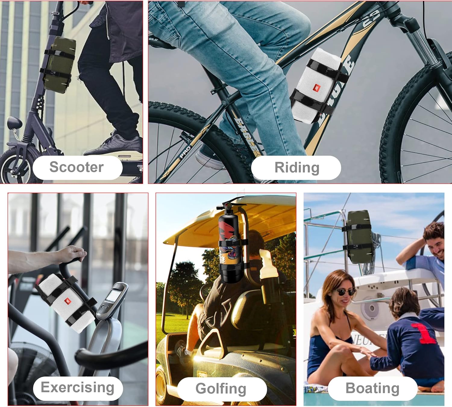 Buy TXesign Portable Bike Speaker Mount for Golf Cart Accessories