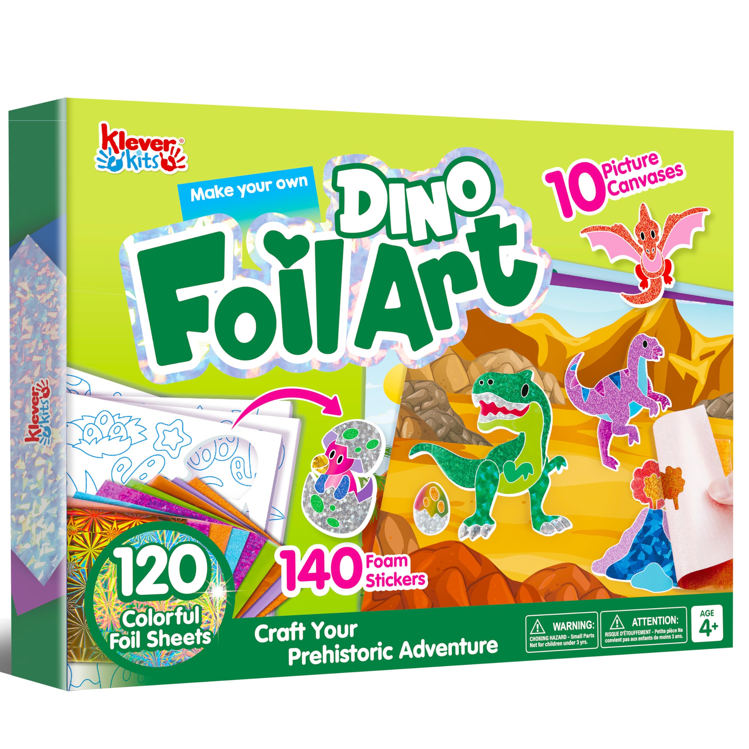 Amazon.com: Klever Kits Foil Art Kit for Kids - Arts & Crafts