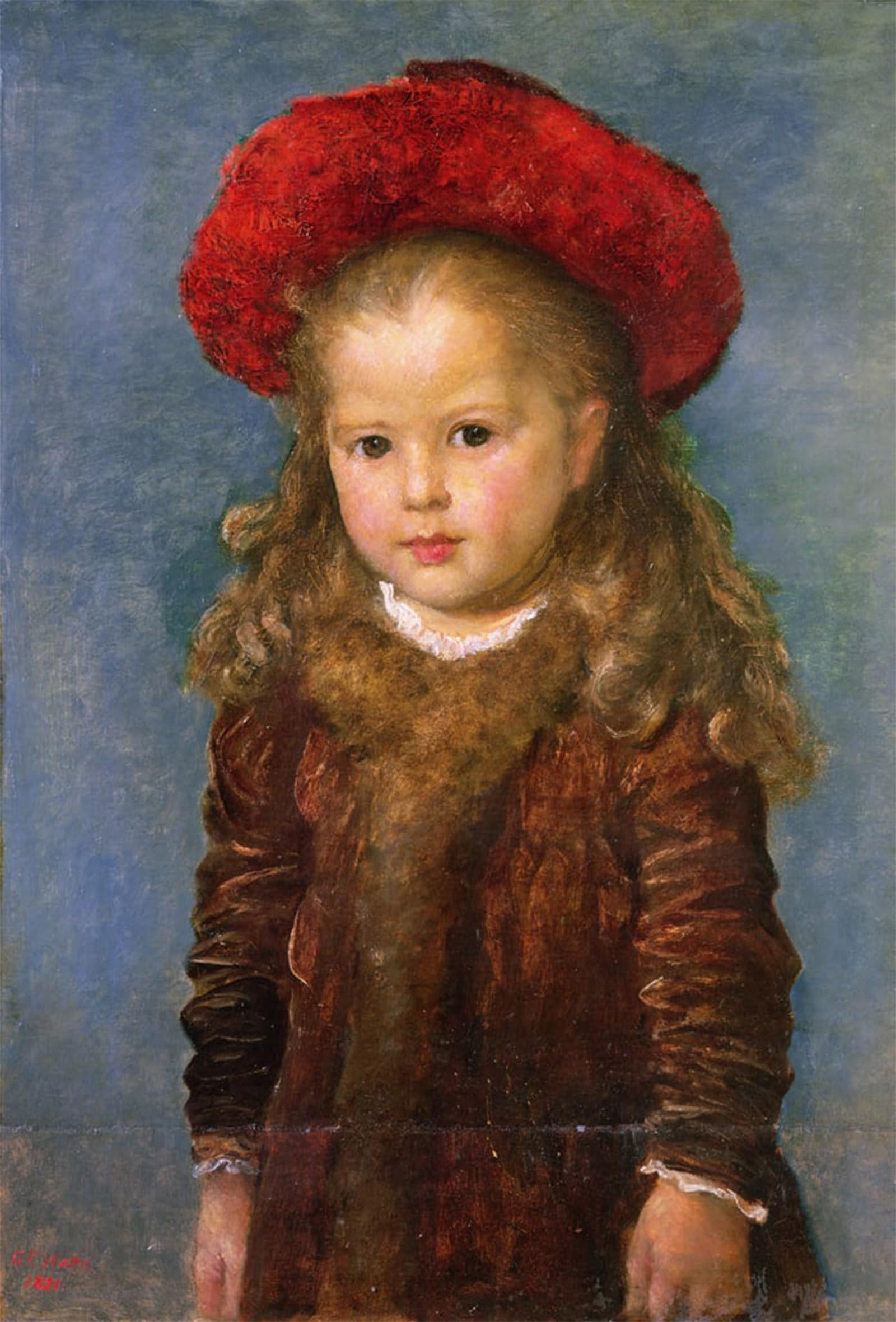 ARTXLXXBN Famous Print Painting Colorful Art Print Zoe Ionides by George Frederick Watts Canvas Art Decorations for Home Decor 60x90cm