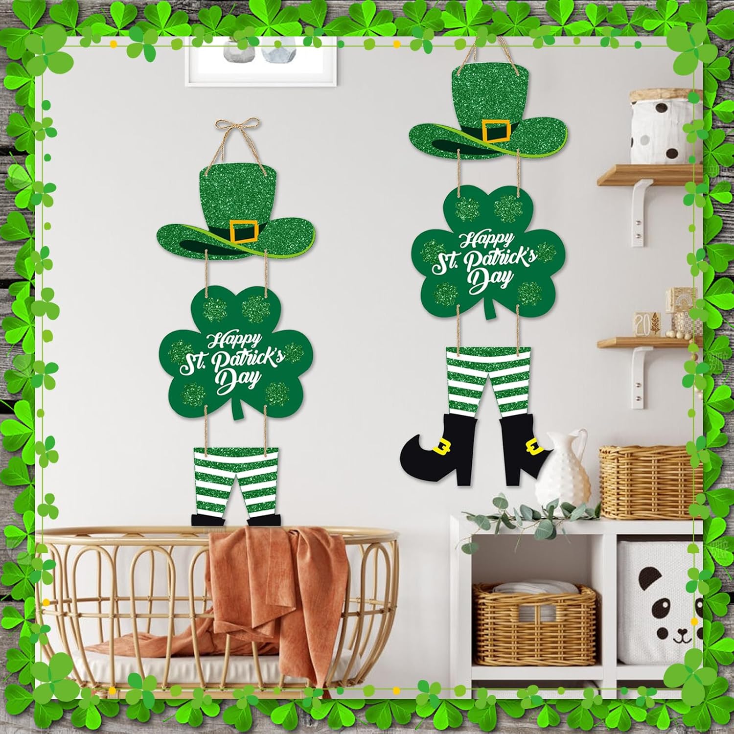 Aretes De Acrílico Para El Día De San Patricio, Para Hacer