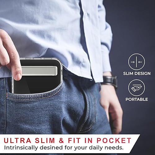 Miniatura 9 de Funda con función atril para Samsung Galaxy S22 Ultra, ajustable de 3 vías con soporte de metal, protección contra golpes de grado militar, cubierta