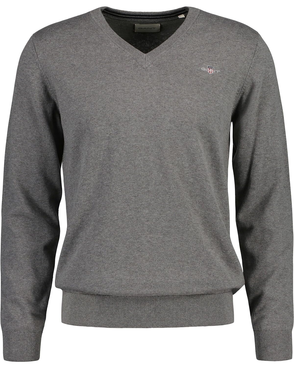 GANT Pullover mit V-Ausschnitt aus Einer Baumwoll-Wollmischung Herren
