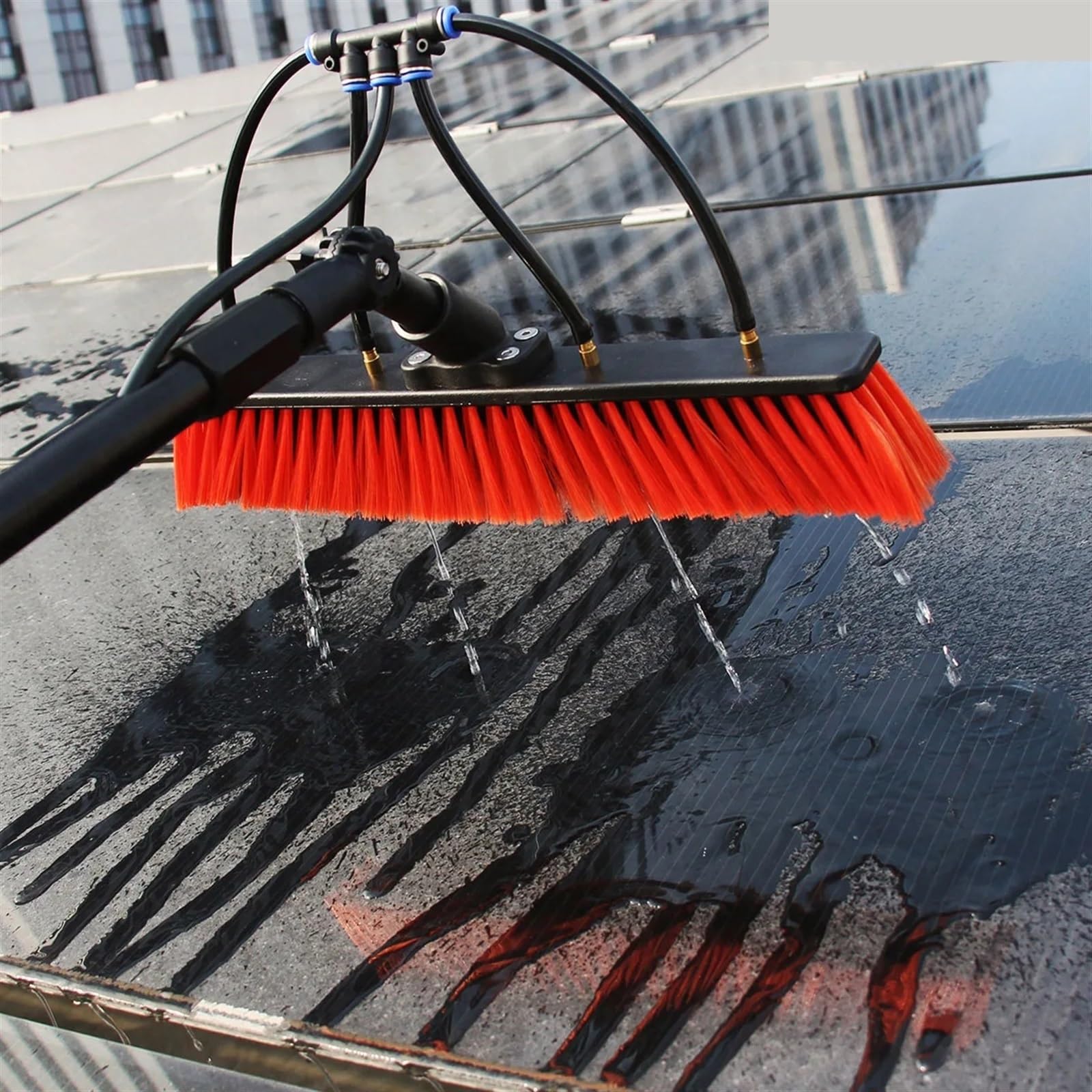 Kit Herramienta Lavado Telescópico 6m Sistema Pértiga