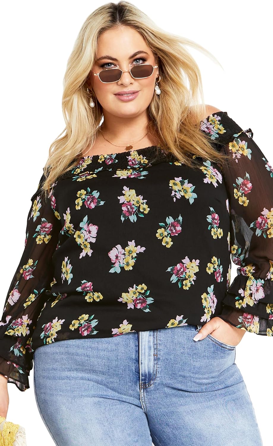 City Chic Women's Plus Size Anais Top