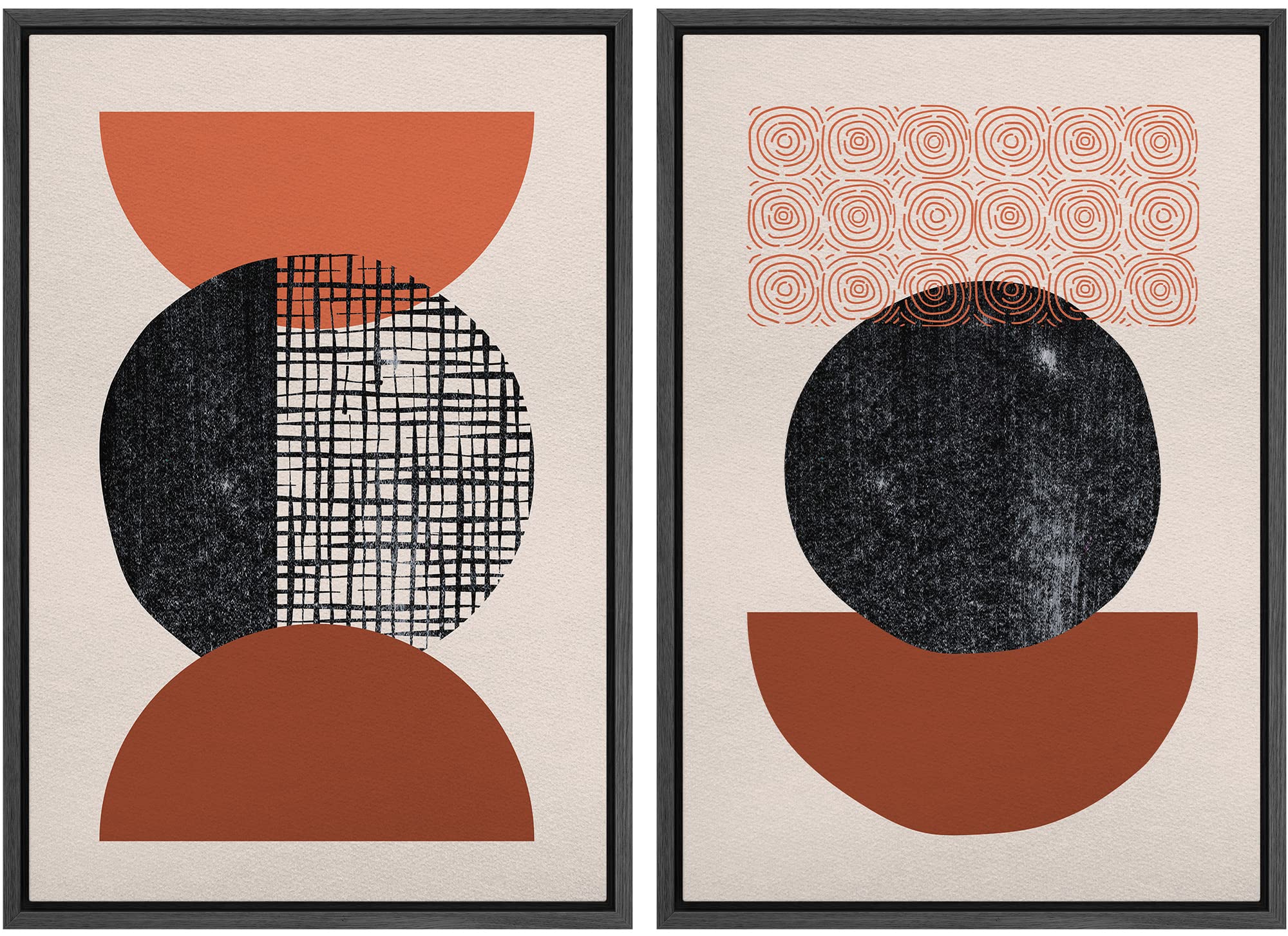 Amazon.co.jp: Ashbrook フレーム入りウォールアートプリントセット