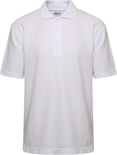 White colour polo t shirt Clearance