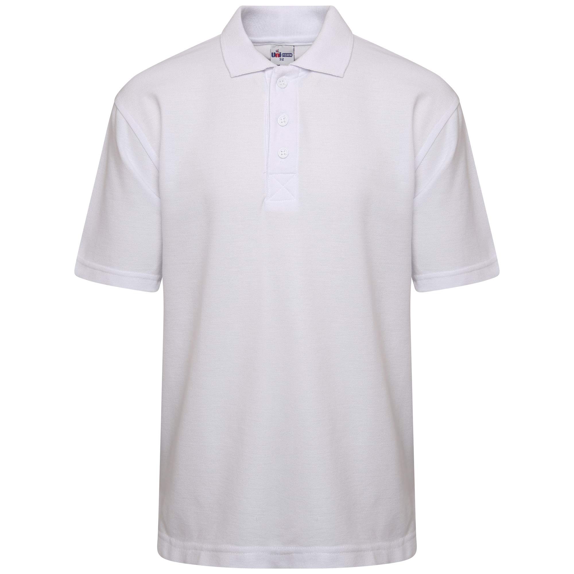 MAASS Camiseta deportiva para niños y niñas, uniforme escolar, polo