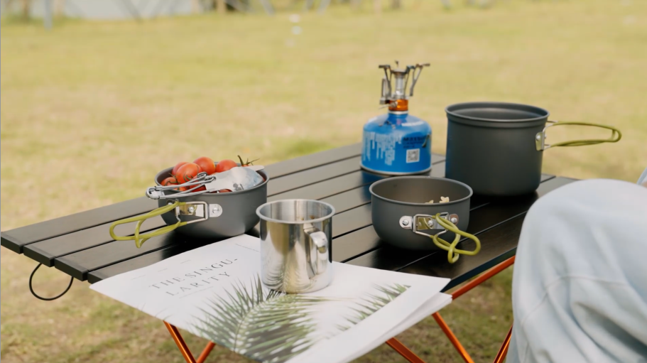 Amazon.com : G4Free Camping Cookware Mess Kit 19 Pieces Hiking