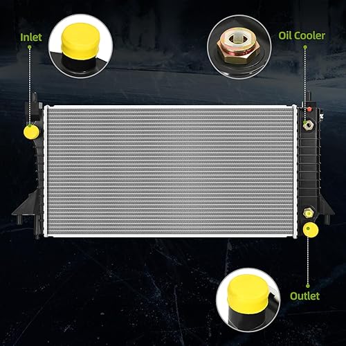 Miniatura 3 de AUTOSAVER88 Radiador compatible con Ford Taurus 1996, 1997, 1998, 1999, 2000, 2001, 2002, 2003, 2004, 2005, 2006, 2007, Ford Taurus 1998-2001 Escort