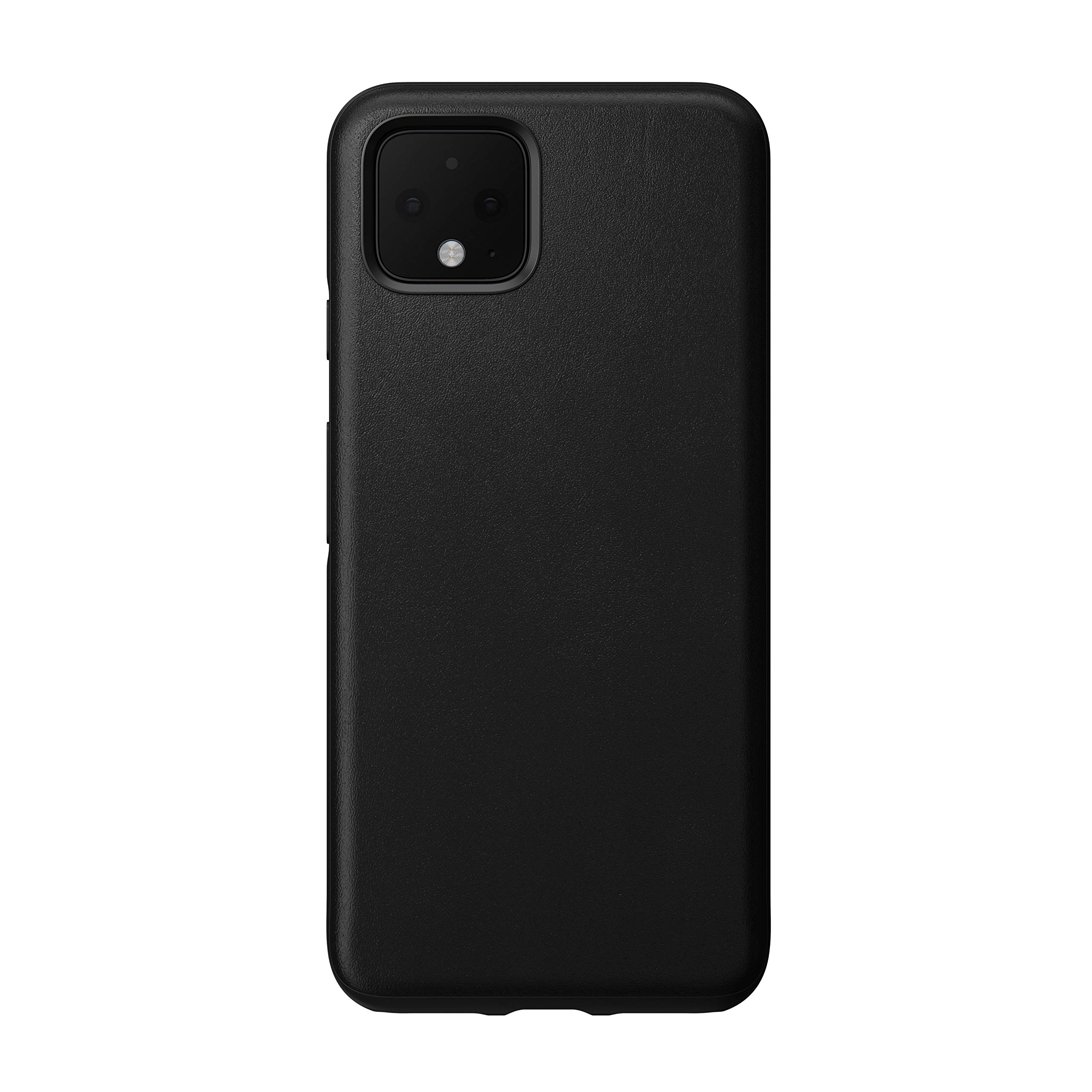 Nomad Rugged Case for Google Pixel 4 | Black Horween Leather
