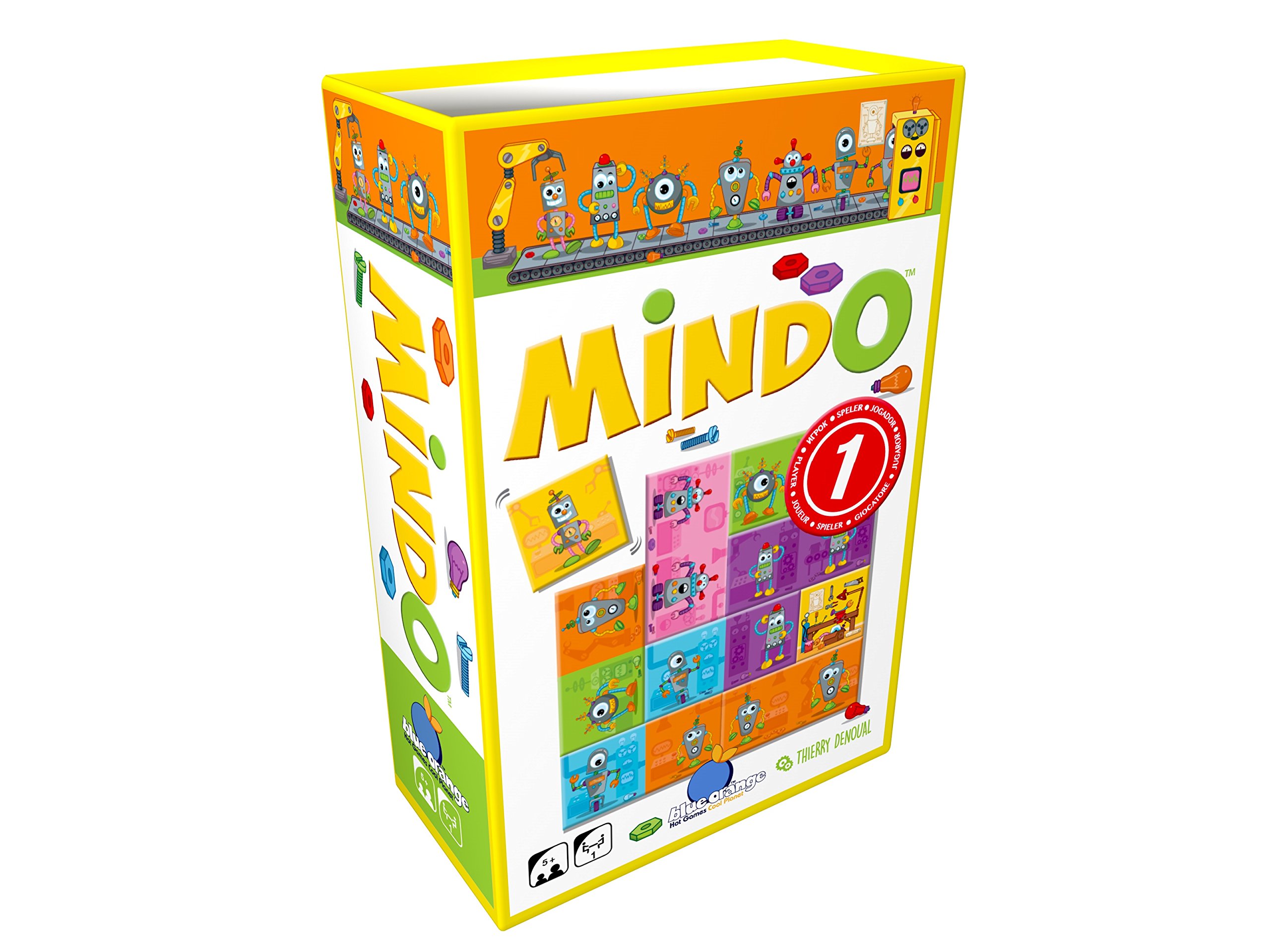 Blue Orange Games Mindo Robot Brainteaser