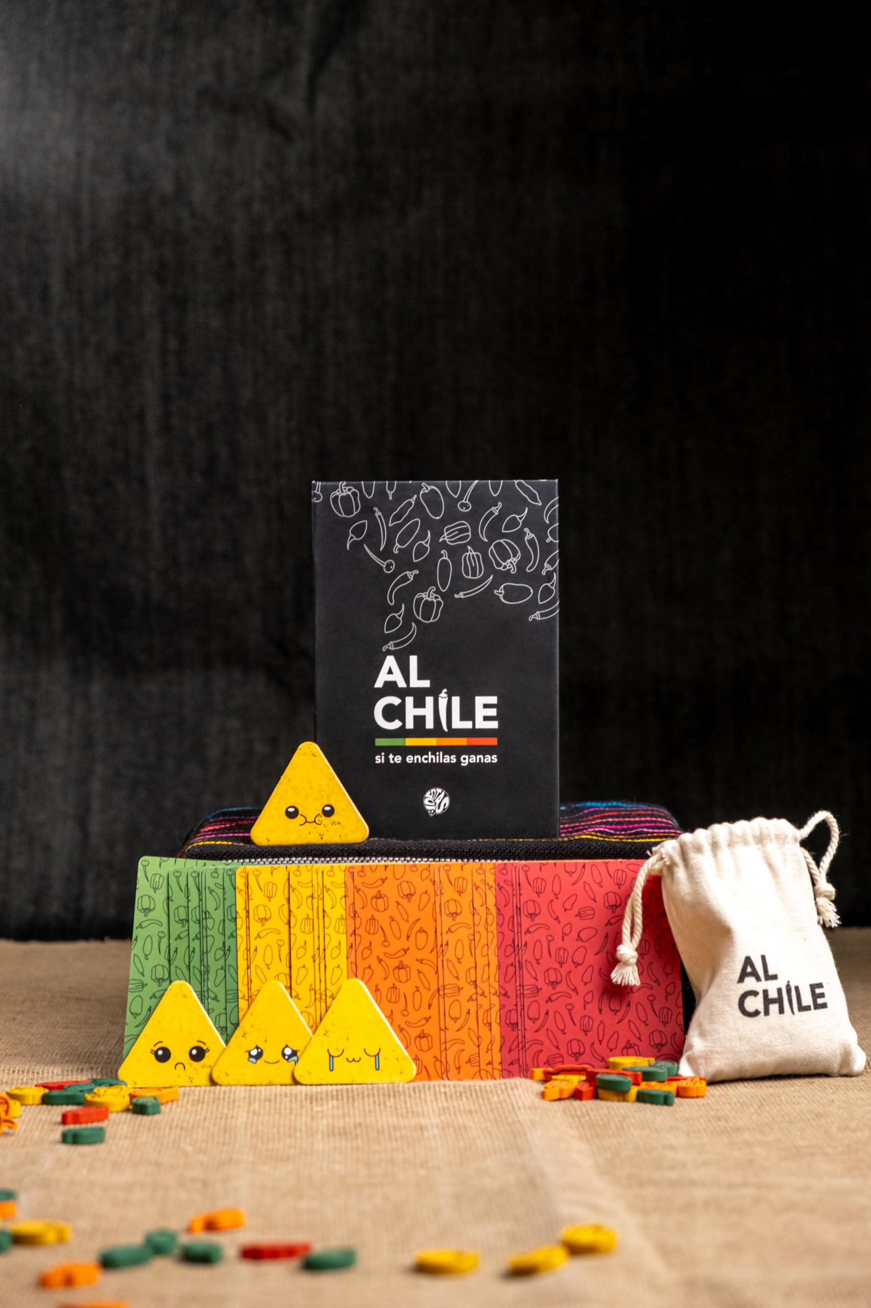 Al Chile Spanish Party Card Game - Hilarious Pointing Game For Latino Friends & Family Gatherings