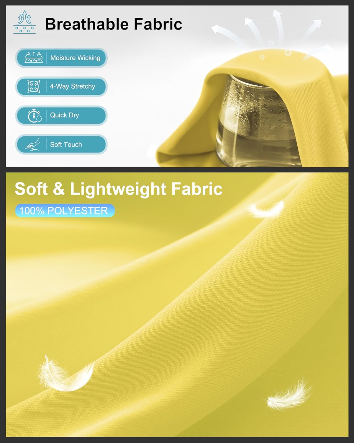 G Gradual Men's Workout Shirts Quick Dry Athletic Running T-Shirts Lightweight Moisture Wicking Short Sleeve Sports Gym Tops - Image 5